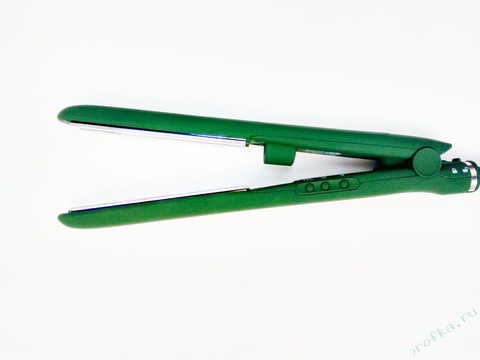 Утюжок для выпрямления волос паром Steam Titanium Be - Uni Professional Green